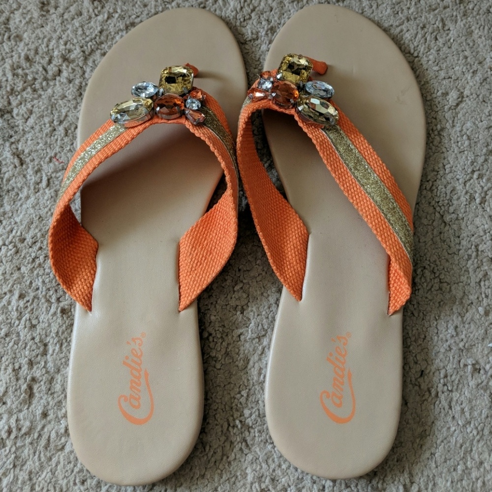 NWOT Candies flip flops
